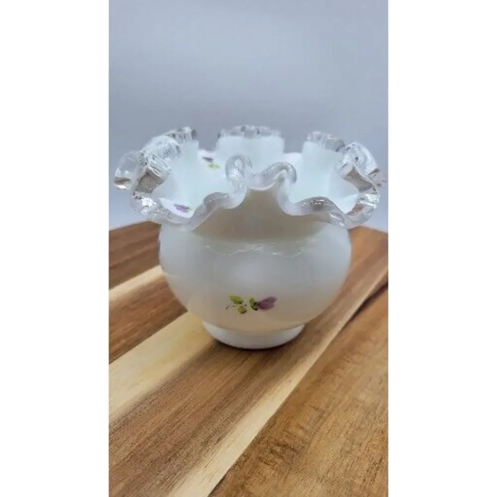 Fenton hand painted